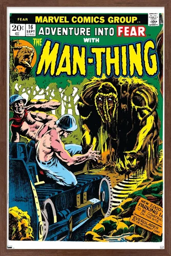 Miniatura 15 de Trends International Marvel Comics: Man-Thing #16 - Póster de pared, 34 pulgadas de largo x 22.4 W, versión premium sin marco