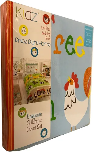 Miniatura 2 de Apple Tree Farm - Juego de funda de edredón y funda de almohada para niños pequeños