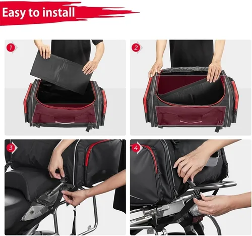Miniatura 4 de MAKUTU Accesorios de bolsa para SUZUKI GSX-R600 GSX-R750 GSX-R1000 GSX-R1300 motocicleta alforja lateral Bolsas Touring