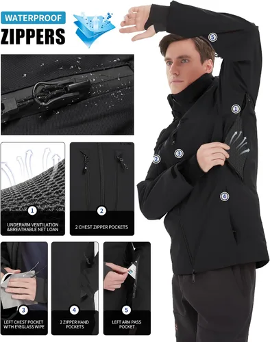 Miniatura 3 de Pioneer Camp Chaqueta de esquí para hombre