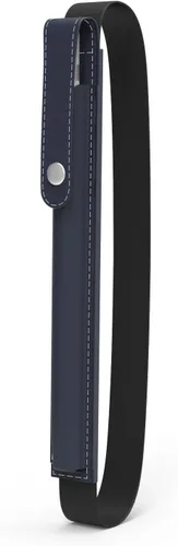 Miniatura 10 de MoKo Soporte para lápiz para Apple Pencil Pro, Apple Pencil de 1ª/2ª generación, iPencil (USB-C), Funda de cuero PU para lápiz de iPad con hebilla