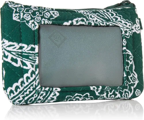 Miniatura 2 de Vera Bradley Collegiate Zip Id Case and Lanyard Combo Multiple Teams Available Keyring