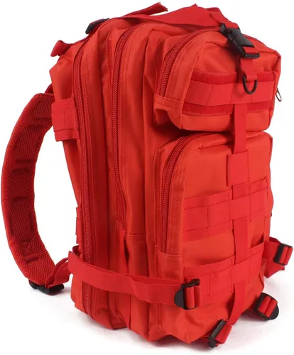 Miniatura 5 de MediTac Mochila táctica de asalto - Mochila de primeros auxilios - Mochila militar MOLLE de 18" Verde oliva (Olive Drab)
