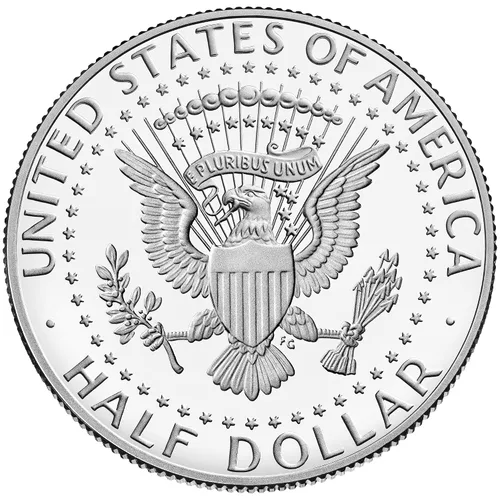 Miniatura 2 de 2018 S Kennedy Medio Dólar 2018 Plata Kennedy Proof Deep Cameo Medio Dólar Prueba US Mint DCAM