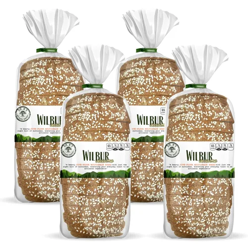 Miniatura 28 de Dr. B's Pan multigrano 1g de carbohidratos netos y 7g de proteína Bajo en calorías, vegano, sin azúcar Pan fresco, en rebanadas, keto y bajo