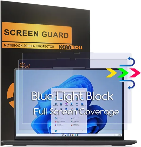 KEANBOLL Paquete de 2 protectores de pantalla anti luz azul para Lenovo Yoga 7 / 7i 14 Pulgadas 2-en-1 Laptop táctil (/14IML9/14AHP9/14ARP8/14IRL8),