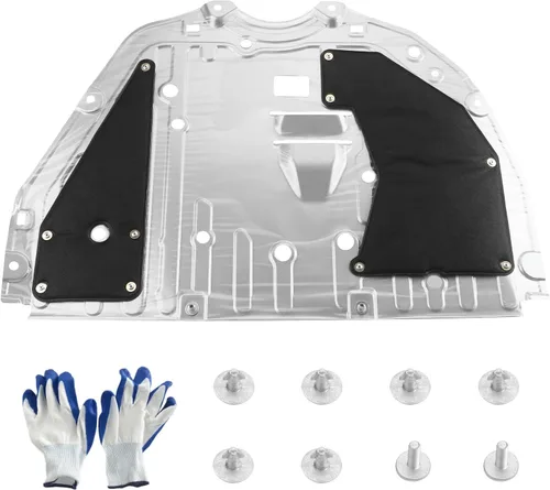 Miniatura 8 de Protector contra salpicaduras del motor compatible con Honda Civic 2016 2017 2018 2019 2020 2021, cubierta protectora bajo el auto OEM 74110-TBA-A00