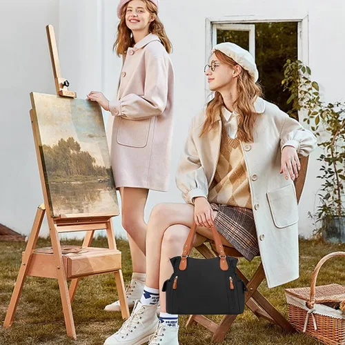 Miniatura 7 de Bolsas de mano para mujer, bolsas hobo para mujer, bolso de mano, enfermera, mini bolsa de mano con bolsillos, bolso pequeño de hombro, bolso