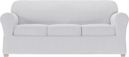Miniatura 11 de Zenna Home Simply Fit - Funda elástica para sofá (1 pieza), color moca