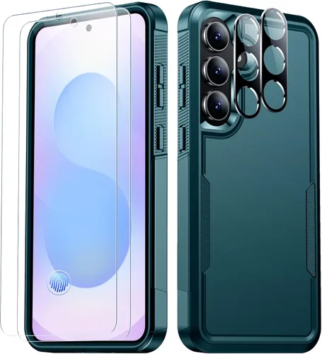 Miniatura 14 de SPIDERCASE Funda para Samsung Galaxy S22, [protección contra caídas de grado militar de 10 pies], paquete de 2