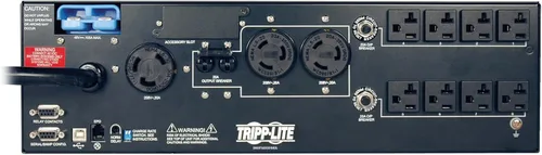 Miniatura 5 de Tripp Lite 5000VA 3750W UPS Smart Rackmount AVR 120V/208V 5kVA USB DB9 3URM, 11 tomacorrientes, garantías de 2 y 3 años, seguro de $250,000