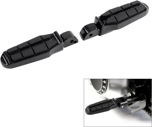 Miniatura 7 de TCT-MOTORPARTS Estriberas para Harley Street Bob FXBB Low Rider FXLR 107 2018-2025 2022 21 Estriberas para pasajeros Estilo #12