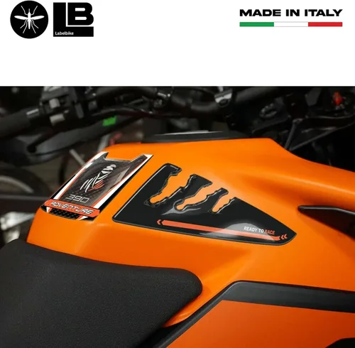 Miniatura 3 de labelbike - Adhesivo 3D para motocicleta, protección y decoración en resina compatible con KTM 390 Adventure