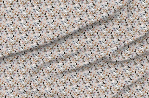 Miniatura 4 de Spoonflower Tela – Gafas de perro chihuahua gris chihuahuas cachorro hipster amigable mascota impresa en tela de gasa cuarto gordo – costura moda