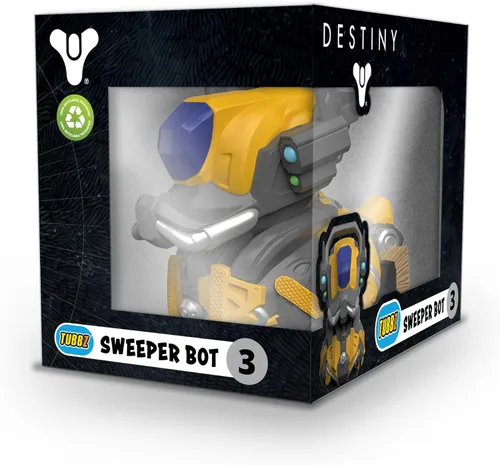 Miniatura 2 de TUBBZ Boxed Edition Sweeper Bot Figura coleccionable de pato de goma de vinilo - Producto oficial de Destiny 2 - PC y videojuegos Barrendero Bot