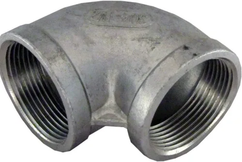 Miniatura 3 de Duda Energy 45° Codo 1/2" Hembra NPT Instalación de tubería de acero inoxidable 0,5