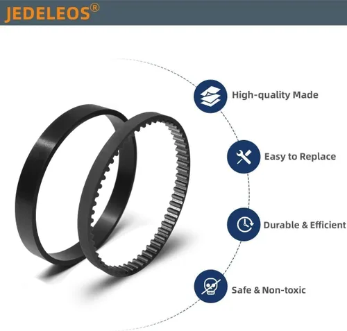 Miniatura 2 de JEDELEOS Correas de repuesto de 6960 W para aspiradora Bissell Proheat Modelo 1694W 1697 1698 1699 1799 1846 7901 7920 7950 8806 8905 y 8910 Series