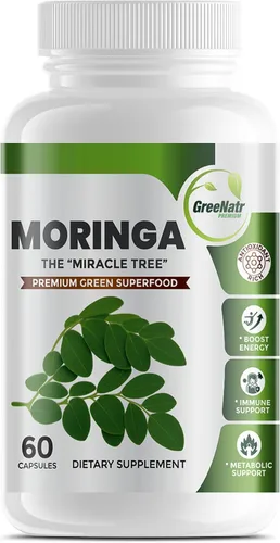 Miniatura 8 de Extracto de hojas oleifera Pure Moringa en cápsulas, 1