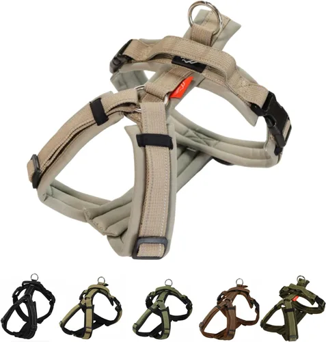Miniatura 8 de Hakusan - Arnés tipo Ranger Zero Dog Safe, sin asfixia/difícil de desconectar, gran ajuste, fácil de poner y quitar, ajustable, reflector, XXS