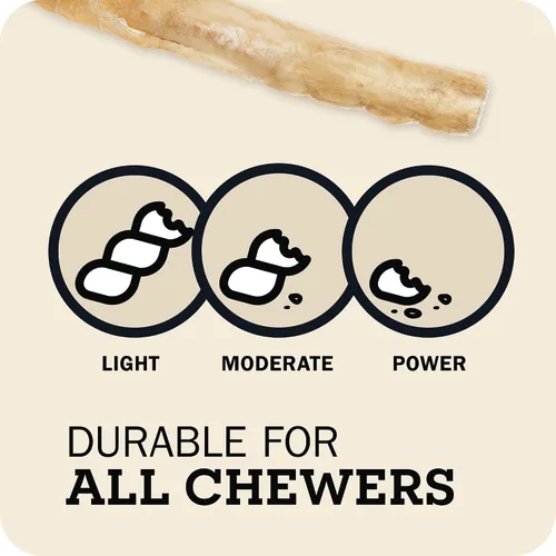 Miniatura 5 de Redbarn Pet Products Palitos de colágeno de carne de res totalmente naturales grandes de 12 pulgadas para perros, alternativa de larga duración