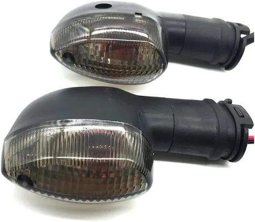 QQLADY Z Luz intermitente de motocicleta para Yamaha FZ1 FZ8 Fazer FZ1N FZ6 N/S/R XJ6/lámpara indicadora de desviación Accesorios de motocicleta Humo