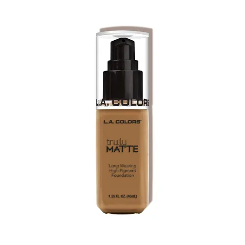Miniatura 22 de L.A. Colors Base Mate Verdadera, Bronceado Profundo CLM361 (Paquete de 2)
