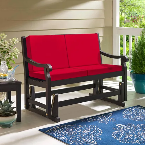 Miniatura 5 de GUEGLSA Fundas de cojín de repuesto para exteriores de 24x24x5 pulgadas, fundas impermeables para asientos de patio, fundas para cojines de silla