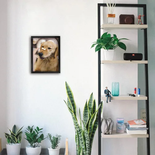 Miniatura 4 de Impresiones de lienzo personalizadas enmarcadas con tus fotos, impresión personalizada de foto a lienzo, regalos para parejas, amigos, familia, Negro