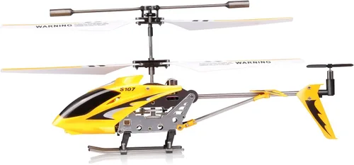 Miniatura 2 de Helicóptero control remoto de 3 canales Syma S107G, amarillo