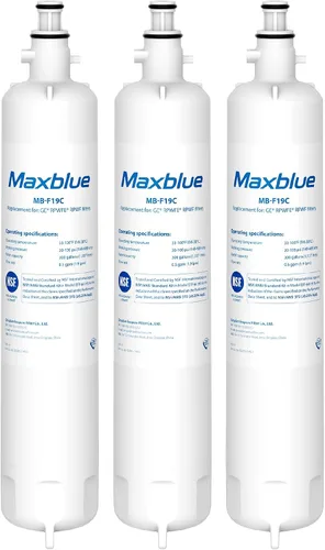 Miniatura 9 de Maxblue Filtro de agua de repuesto para refrigerador GE® RPWFE®, RPWF (con CHIP), compatible con WSG-4, WF277, GFE28GMKES, PFE28KBLTS, GFD28GSLSS