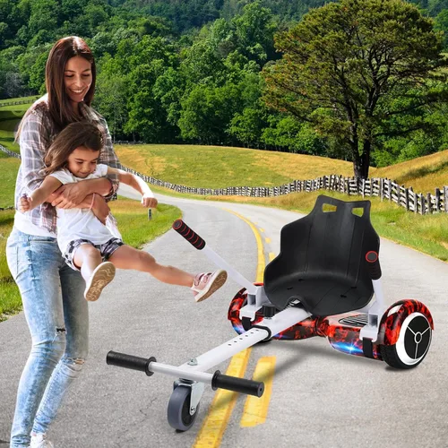 Miniatura 9 de Patinete de equilibrio, scooter de equilibrio automático de dos ruedas, accesorio de asiento para aeropatineta, accesorio de kart para aeropatineta