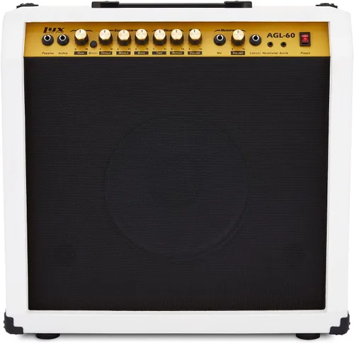 Miniatura 15 de LyxPro Amplificador de guitarra eléctrica de 20 W, altavoz incorporado, conector para auriculares y entrada auxiliar que incluye ganancia, graves