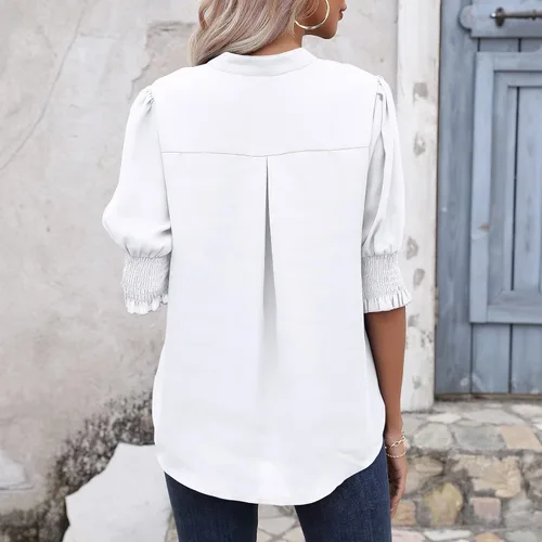 Miniatura 5 de Shirts for Women Dressy Casual 2023 Dressy Beach Floral Party Spring Tops Summer T-Shirts 2023 Trendy