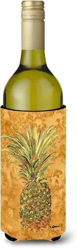 Miniatura 34 de Caroline's Treasures 8654MUK Pineapple Ultra Hugger para latas delgadas para latas delgadas, funda para enfriar, lavable a máquina, funda para Piña