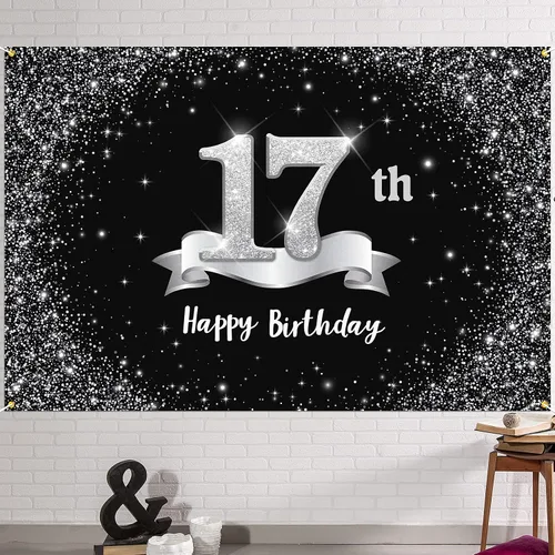 Miniatura 12 de HAMIGAR Telón de fondo de pancarta de feliz 10 cumpleaños de 6 x 4 pies, decoraciones de cumpleaños de 10 años, suministros de fiesta para niñas