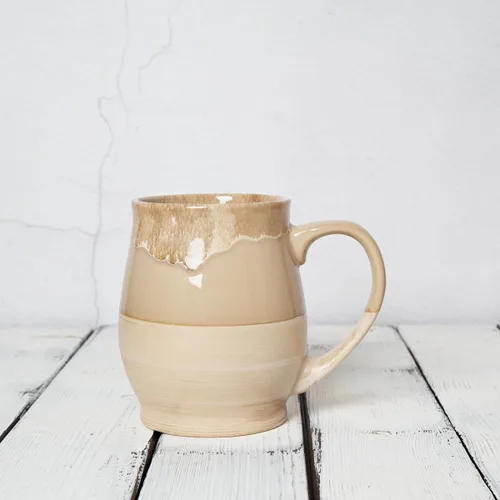 Miniatura 6 de Bosmarlin - Taza de cerámica mate extra grande, 25 onzas, apta para lavavajillas y microondas, taza grande y sobredimensionada para té, esmalte