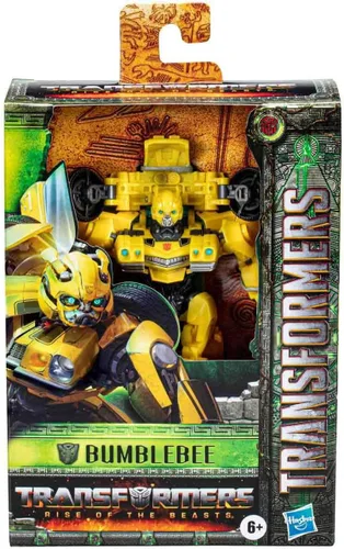 Miniatura 3 de Transformers Toys Rise of the Beasts Movie, Deluxe Class Bumblebee Figura de acción – A partir de 6 años, 4.9 in