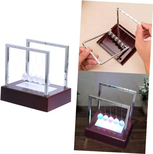 Miniatura 8 de SUPVOX Decoración de la oficina en casa del péndulo de las bolas oscilantes de la luz de la cuna sin la batería
