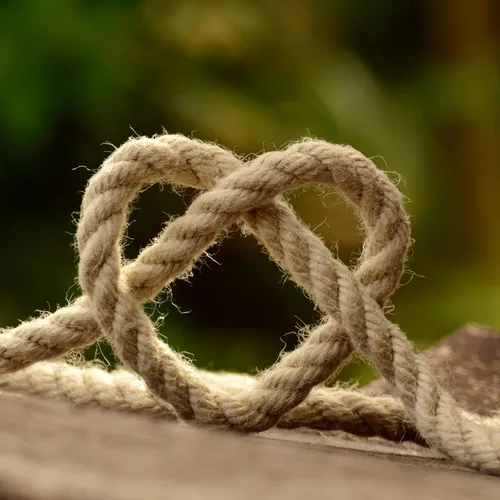 Miniatura 6 de Cuerda de yute de 1 pulgada x 20 pies, IMROPE cuerda de yute natural trenzada de 4 hebras para manualidades, jardín, decoración del hogar, hamaca