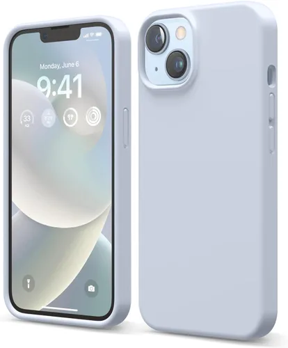 Miniatura 11 de elago Compatible con Funda para iPhone 14, Funda de Silicona Líquida, Cubierta Protectora de Cuerpo Completo, Resistente a Golpes, Diseño Delgado