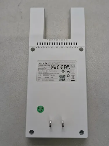 Miniatura 10 de Tenda Extensor de alcance WiFi AC1200 - Extensor WiFi con puerto Gigabit Ethernet, amplificador de señal doméstica de 1.2 Gbps, doble banda, hasta