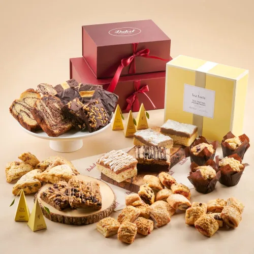 Torres de regalos de comida gourmet, cestas de regalo de panadería, pensando en ti, cestas de regalo de agradecimiento para amigos, familia, él,