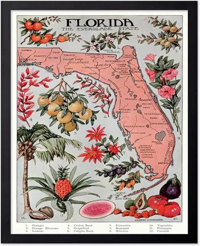 Miniatura 51 de Monem Art Mapa Monumental Vintage de Florencia Impresión - Póster de Viaje Retro - Arte de Italia - Gran Regalo para Hombres, Mujeres, Amantes