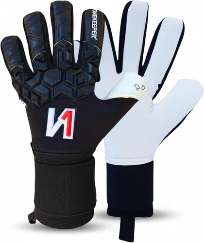 Miniatura 10 de ONEKEEPER ACE Guantes de portero – Protección sin dedos – Guantes de portero de fútbol profesional para niños, jóvenes y adultos – látex de contacto