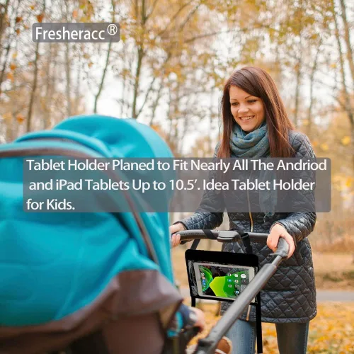 Miniatura 6 de Soporte para Tablet iPad Kindle de Automóvil para Espejo Trasero y Delantero, Carcasa Colgante de Montaje para Reposacabezas del Asiento Trasero