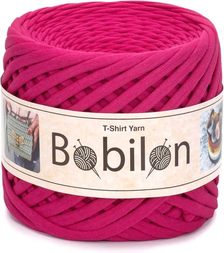 Miniatura 45 de Hilo de Camiseta de Algodón 7-9 mm (0.276-0.354 in) para Ganchillo, Tejido, Macramé, Manualidades DIY – Jersey Soft Ribbon, Fettuccini Zpagetti