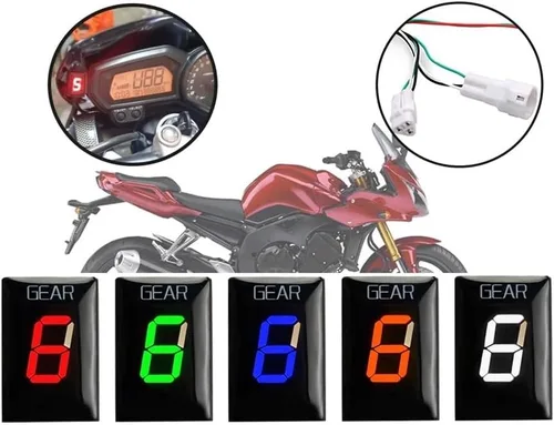 Miniatura 2 de Digital Motorcycle Gear Display Motorcycle Gear Indicator Speed Display Meter for FZ6 FZ1 FZ1N FZ 6 FZ 1 1N FZ1S FZ8 FZ16 FZ 8 FZ 16 TDM900 TDM 900
