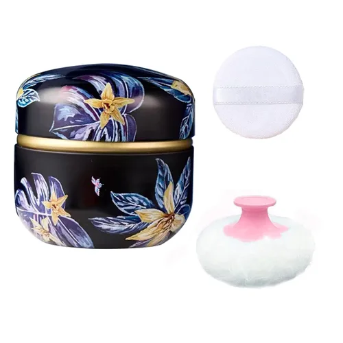 Miniatura 25 de Polvo Corporal y Contenedor para Polvo en Polvo, Polvo para Mujeres y Estuche de Polvo para Baño y Viaje (Abstracción)