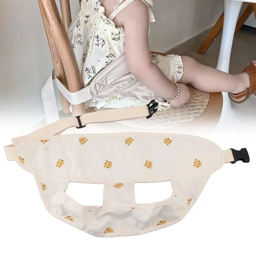 Miniatura 5 de VBESTLIFE Arnés de seguridad, correa para silla alta para bebé, suave, cómoda, portátil, universal, cinturón de seguridad para hogar al aire libre