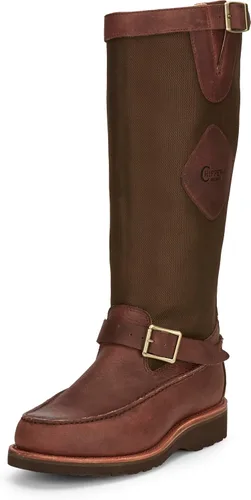 Miniatura 9 de Chippewa Botas de serpiente, puntera MOCC con cremallera y cremallera trasera para hombre de 17 pulgadas